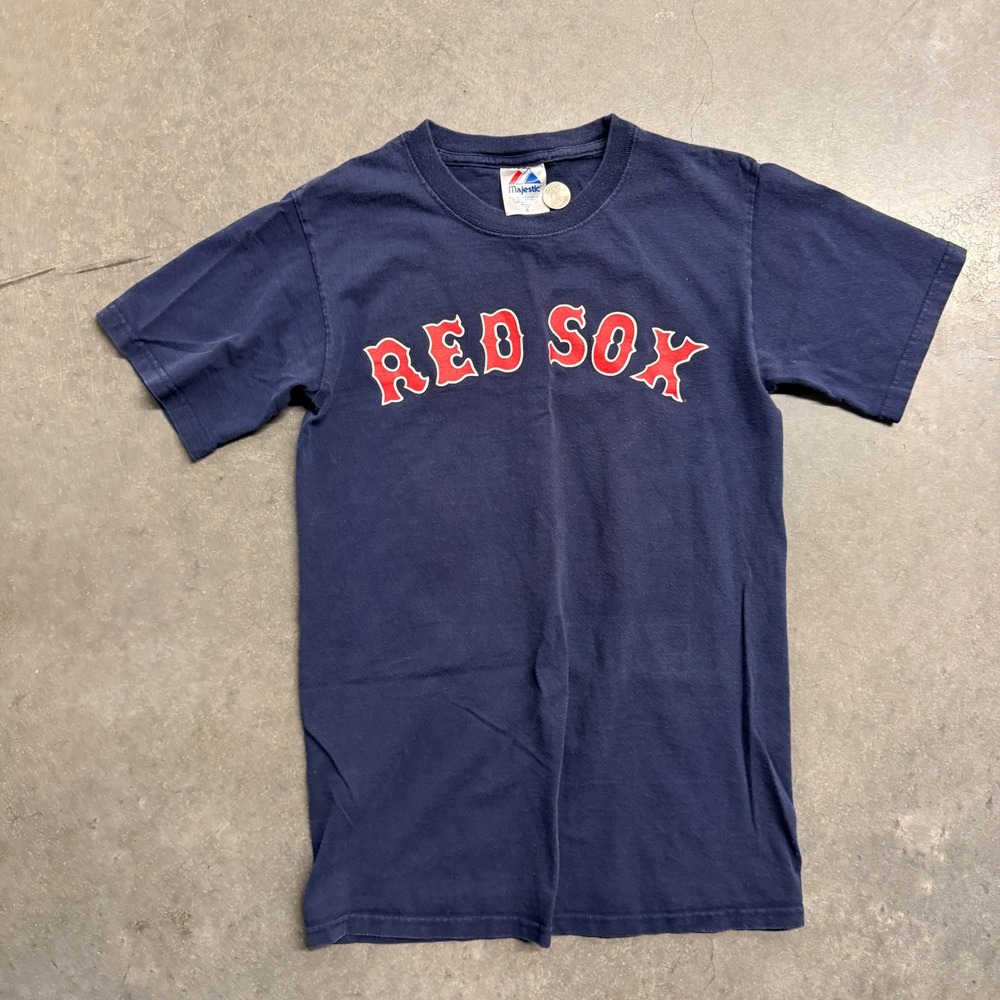 Majestic Boston Red Sox Daisuke Matsuzaka 18 Navy T-Shirt Mens Small MLB